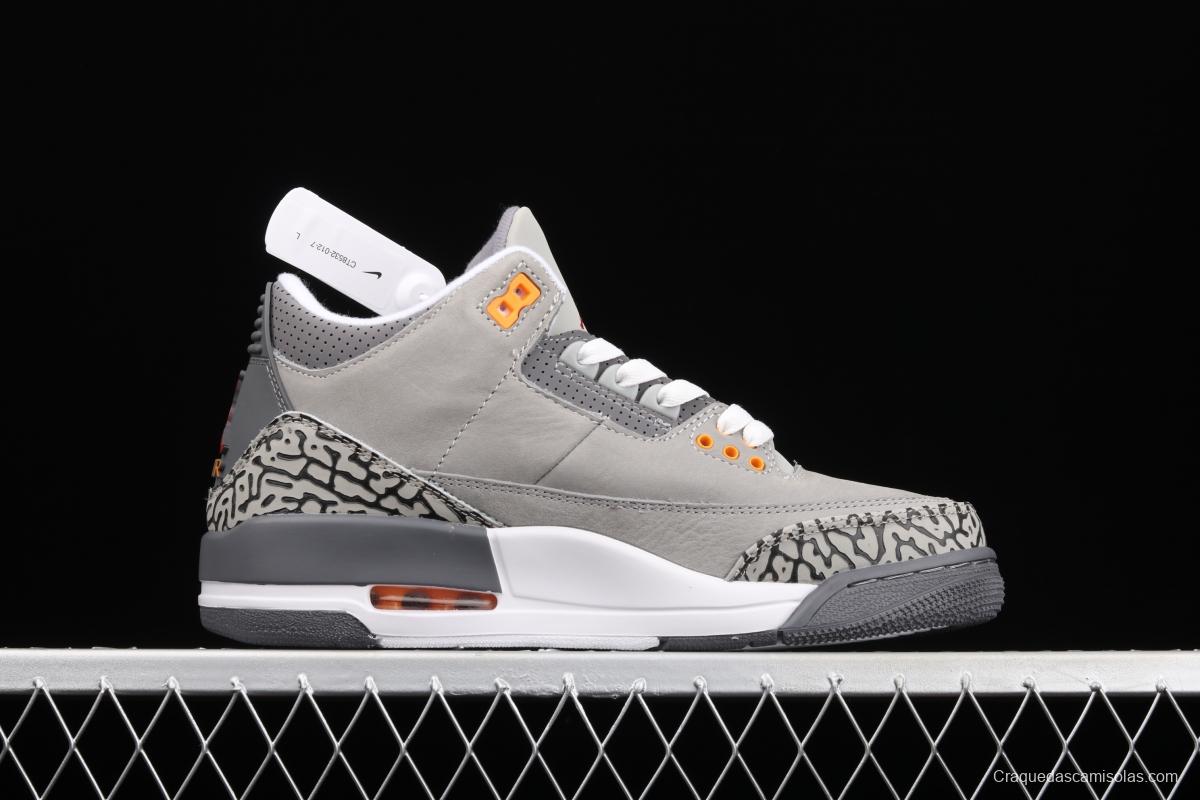 Air Jordan 3 Cool Grey AJ3 Joe 3 Wolf CT8532-012