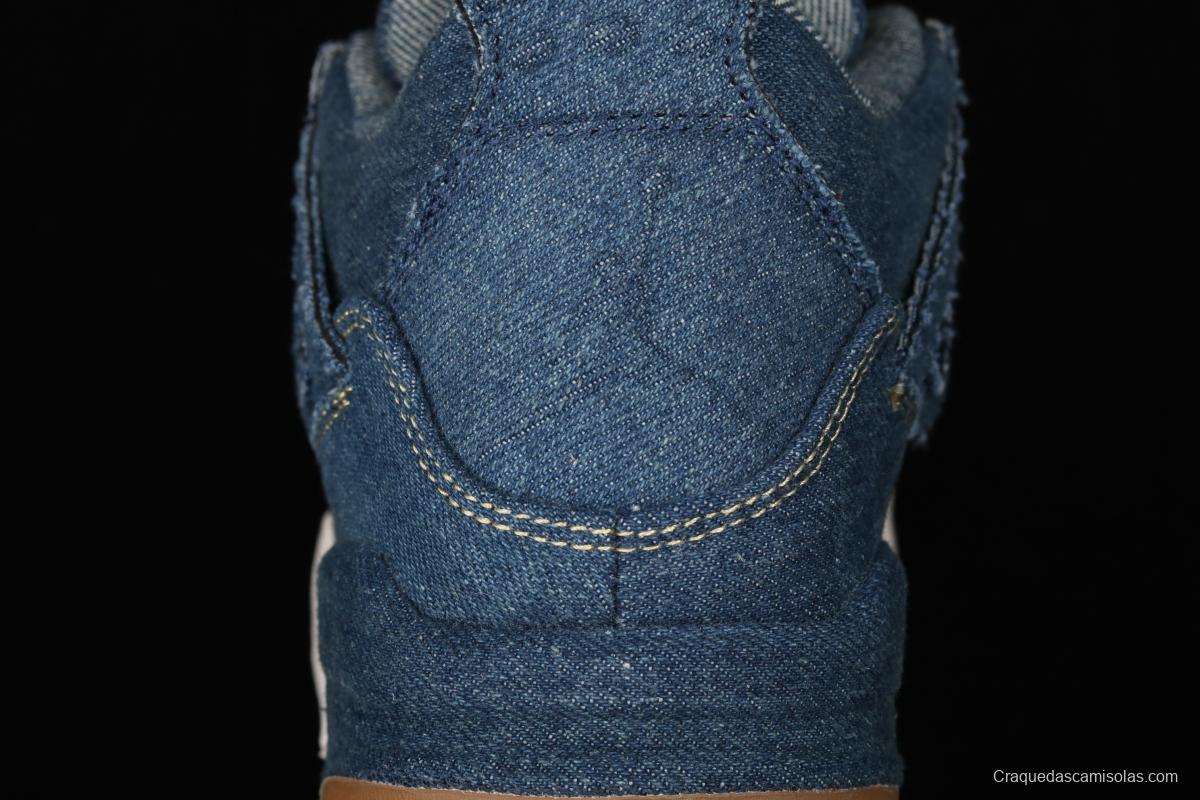 Levi's x Air Jordan 4 Denim Reeves co-signed cowboy blue AO2571-401