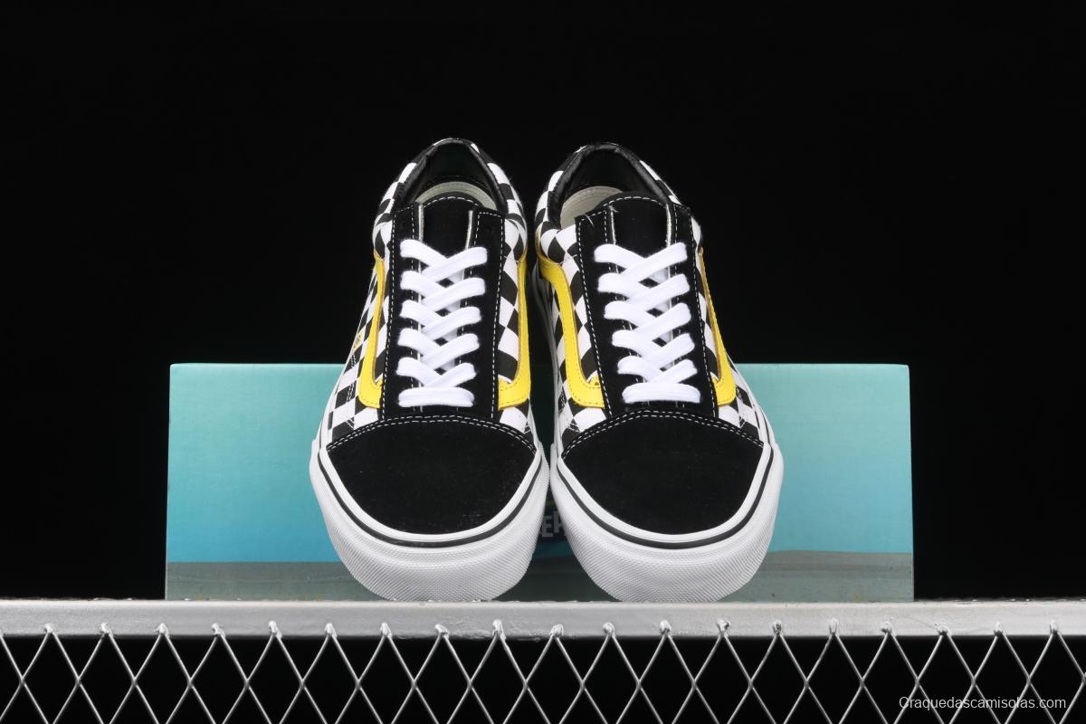 SpongeBob x Vans Old Skool co-signed VN0A38G19EK low-top casual board shoes.