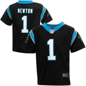 Toddler Cam Newton Black Player Limited Team Jersey