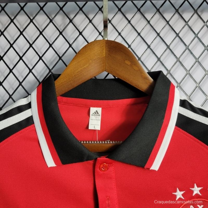 22/23 Ajax Red POLO Shirts