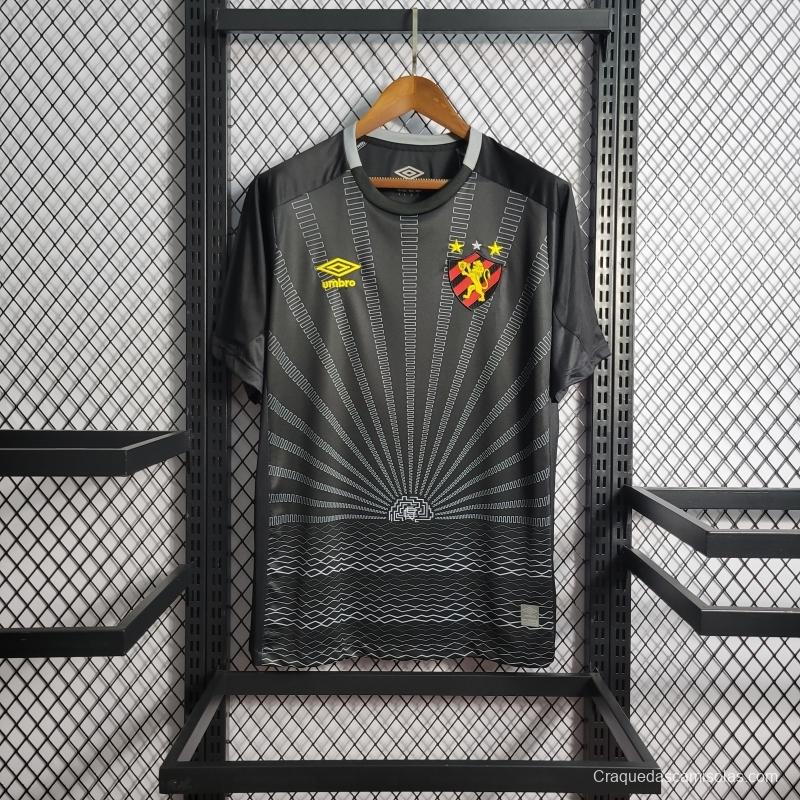 22/23 Recife Third Black Soccer Jersey