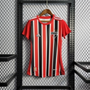 22/23 Woman Sao Paulo Away Soccer Jersey