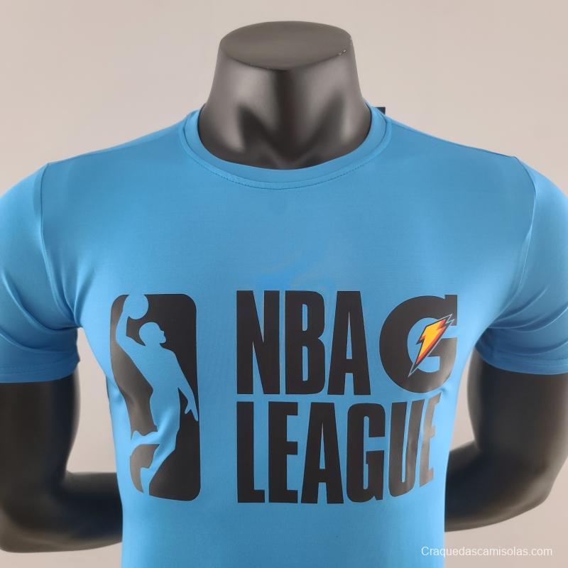 2022 NBA League Blue T-Shirts #K000226