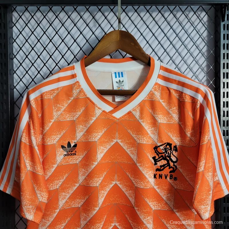 Retro 1988 Netherlands Home Jersey