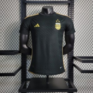 Player Version 23-24 Argentina Black Training Jersey