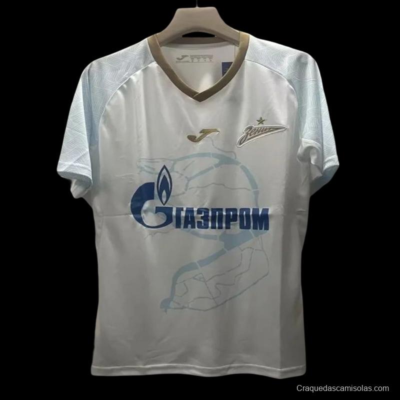 23/24 Zenit Away White Jersey