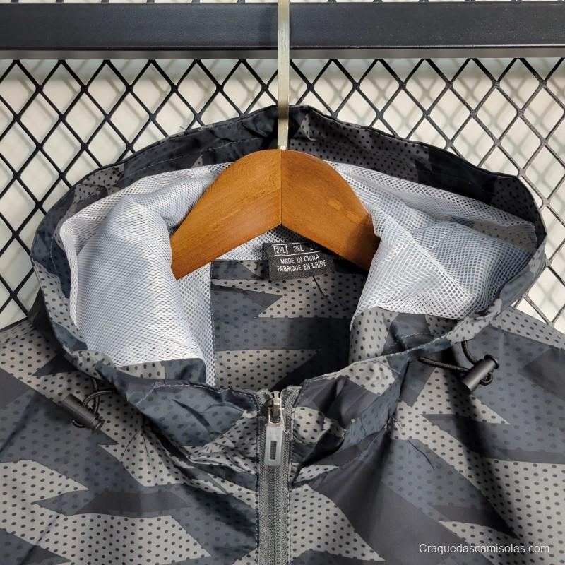 2023 Nike Black Grey Windbreaker