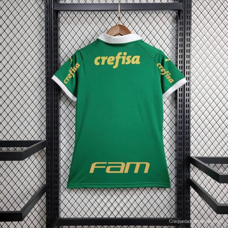 23/24 Woman Palmeiras Home + All Sponsors