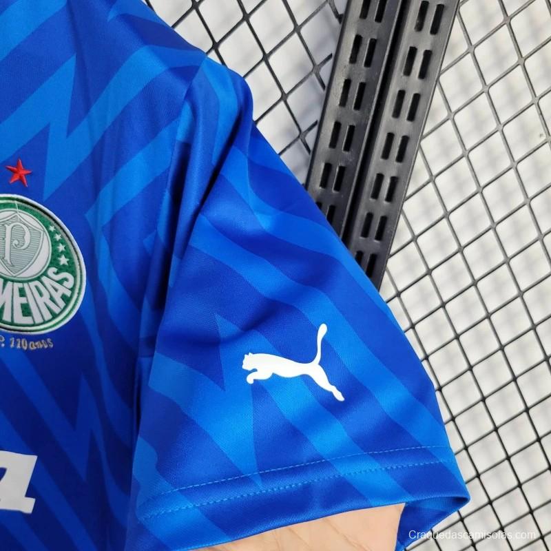 24/25 Palmeiras Goalkeeper Blue Jersey