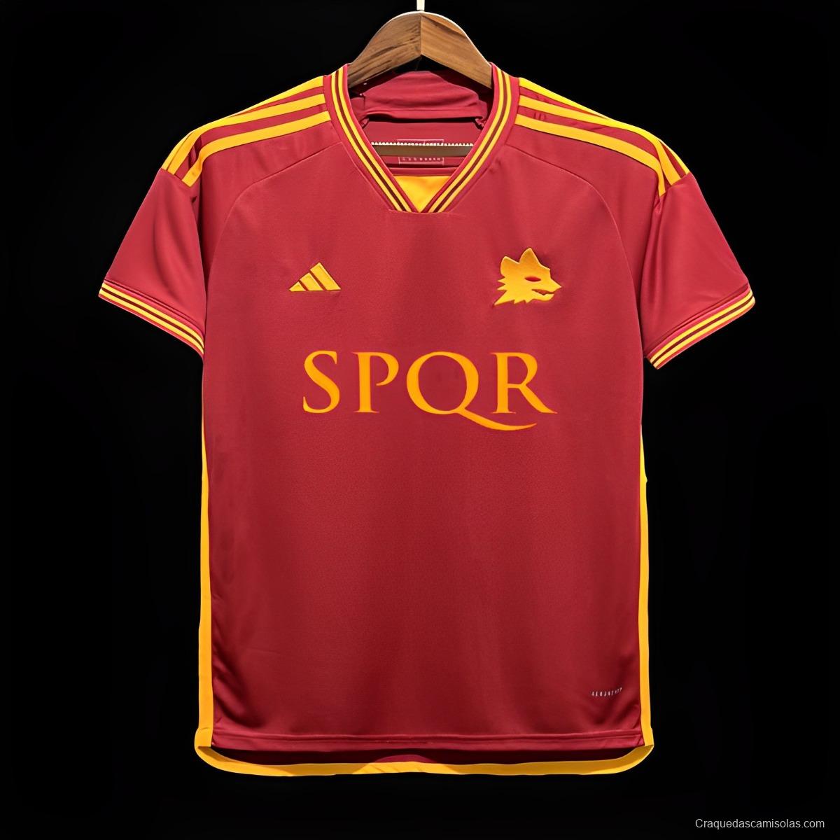 23/24 AS Roma Home Jersey