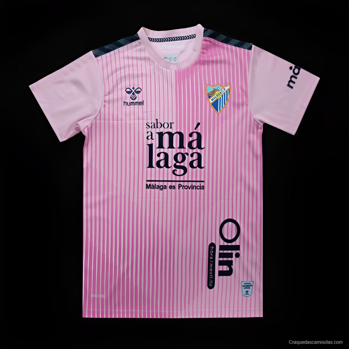 23/24 Malaga Pink Goalkeeper Jersey