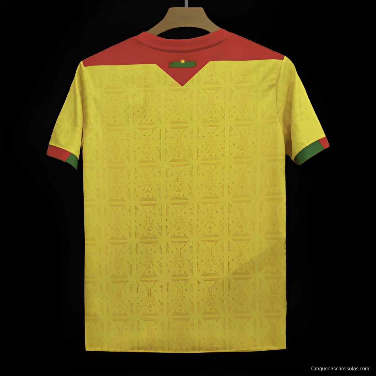 2024 Burkina Faso Third Yellow Jersey