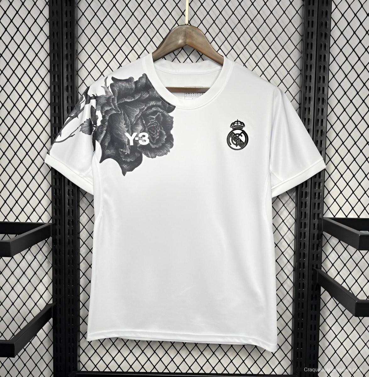 24/25 Real Madrid Y-3 Special White Jersey